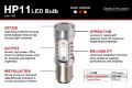 Picture of 1156 LED Bulb HP11 LED Red Single Diode Dynamics