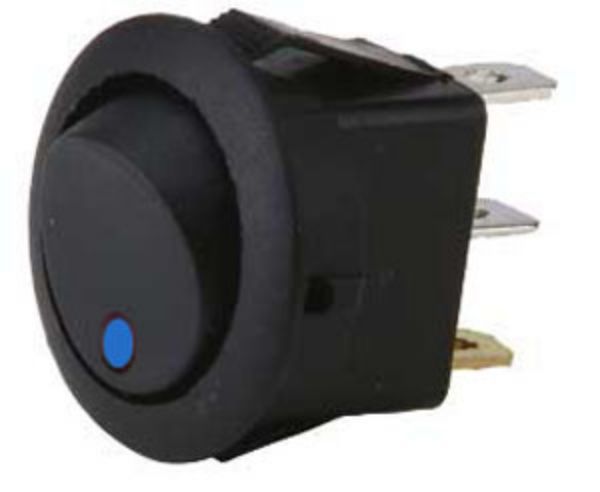 Picture of LED Toggle Switch Blue Diode Dynamics