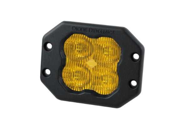 Picture of Worklight SS3 Sport Yellow SAE Fog Flush Single Diode Dynamics