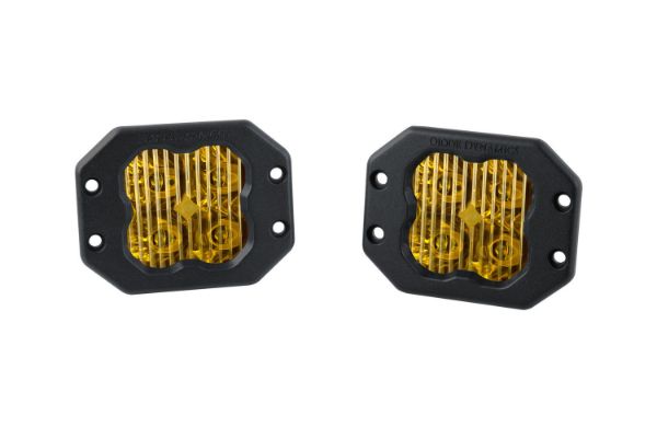 Picture of Worklight SS3 Sport Yellow Driving Flush Pair Diode Dynamics