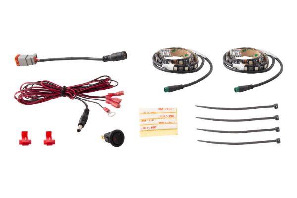 Picture of RGBW Footwell Strip Kit 2pc Multicolor Diode Dynamics