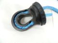 Picture of Splicer 3/8-1/2 Inch Synthetic Rope Splice On Shackle Mount Black Factor 55