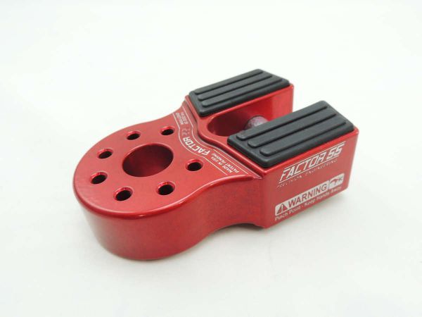 Picture of FlatLink Winch Shackle Mount Assembly Red Factor 55