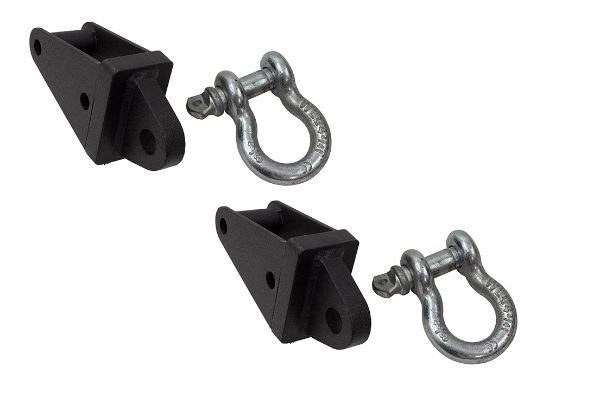 Picture of Jeep JK Rear D-Ring Frame Mounts 2007 to 2018 JK Wrangler, Rubicon and Unlimited Fishbone Offroad