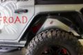 Picture of Jeep JL Inner Fenders For 18-Current Wrangler JL Rear Pair Aluminum Raw Fishbone Offroad