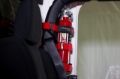 Picture of Fire Extinguisher Holder for Padded Roll Bar Red Fishbone Offroad