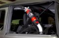 Picture of Fire Extinguisher Holder for Padded Roll Bar Black Fishbone Offroad