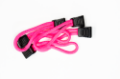 Picture of Paracord Zipper Pulls 5 Pcs Hot Pink Fishbone Offroad