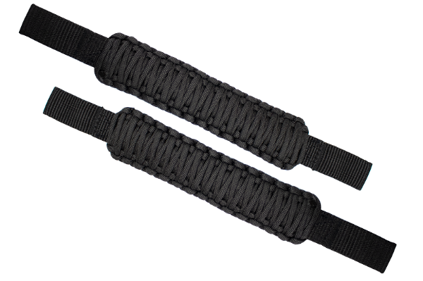 Picture of Head Rest Paracord Grab Handles Black Fishbone Offroad