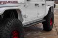 Picture of 2020-Present Jeep Gladiator JT Step Sliders Fishbone Offroad