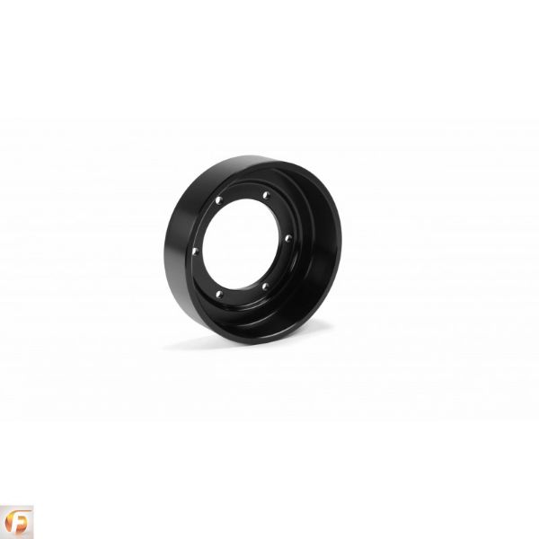 Picture of Billet Aluminum Fan Drive Pulley Black Anodized Finish Fleece Performance