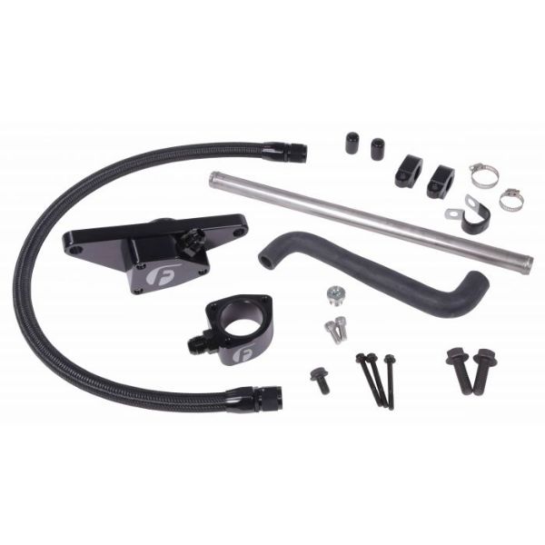 Picture of Cummins Coolant Bypass Kit 003-05 Auto Trans with Stainless Steel Braided Line Fleece Performance