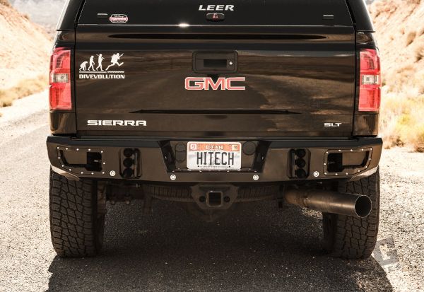 Picture of 15-19 Sierra 2500/3500 Rear Bumper with Sensors Flog Industries