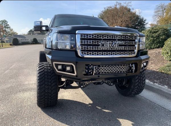 Picture of 11-14 Sierra 2500/3500 Front Bumper with Sensors Flog Industries