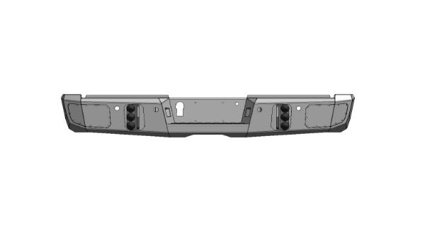 Picture of 11-16 Ford F-250/F-350 Rear Bumper with Sensors Flog Industries