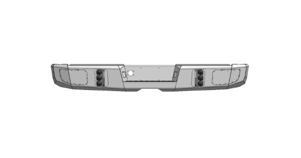 Picture of 03-05 RAM 2500-3500 Rear Bumper Flog Industries