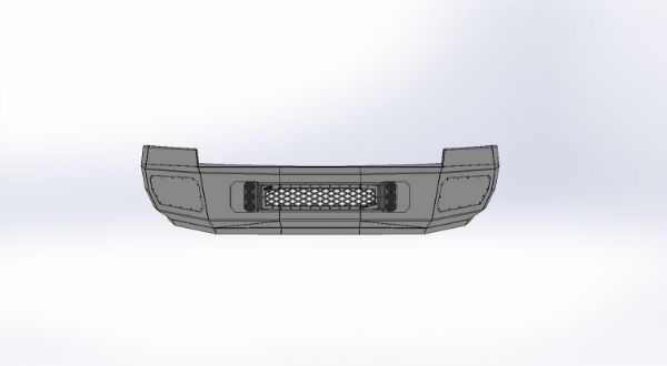 Picture of 08-10 Silverado 2500/3500 Front Bumper Flog Industries
