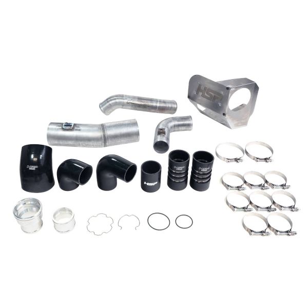 Picture of HSP Intake And Intercooler Bundle Kit For 2020-2022 Ford Powerstroke F250/350 6.7 Liter-RAW