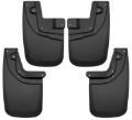 Picture of 05-15 Toyota Tacoma Front and Rear Mud Guard Set Black Husky Liners