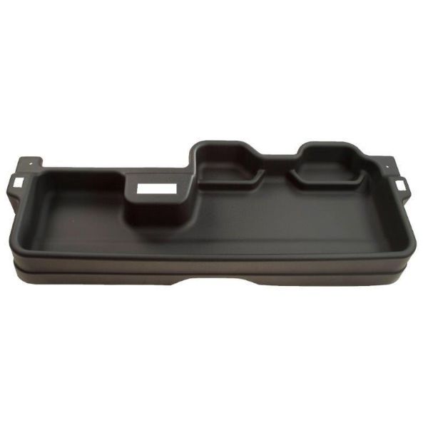 Picture of 14-17 Toyota Tundra Double Cab Pickup Under Seat Storage Box Black Husky Liners