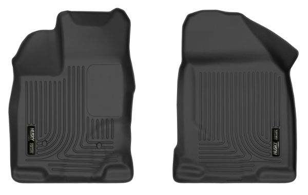 Picture of 07-14 Ford Edge 07-15 Lincoln MKX Front Floor Liners Black Husky Liners