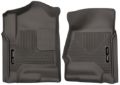 Picture of 14-18 Silverado/Sierra 1500/2500 HD/3500 HD/Front Floor Liners Cocoa Husky Liners