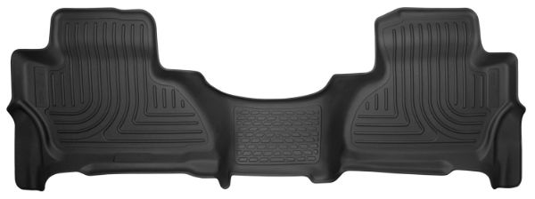 Picture of 15-18 Cadillac Escalade ESV 2nd Seat Floor Liner Black Husky Liners