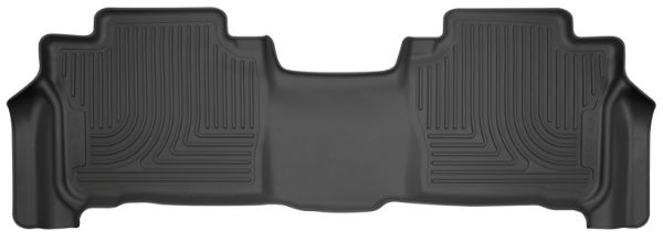 Picture of 13-18 Lexus LX570 13-18 Toyota Land Cruiser 2nd Seat Floor Liner Black Husky Liners
