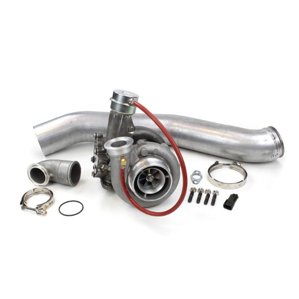 Picture of Dodge Boxer 58 Turbo Kit For 03-07 5.9L Cummins Billet Blade Technology Industrial Injection