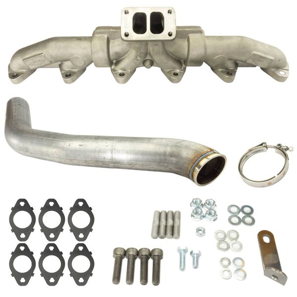 Picture of Dodge Exhaust Manifold Kit For 1998.5-2002 5.9L Cummins Industrial Injection