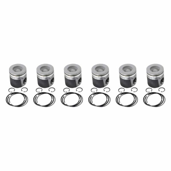 Picture of Dodge Marine Big Bowl Pistons For 89-98 Cummins 12 Valve Stock Industrial Injection