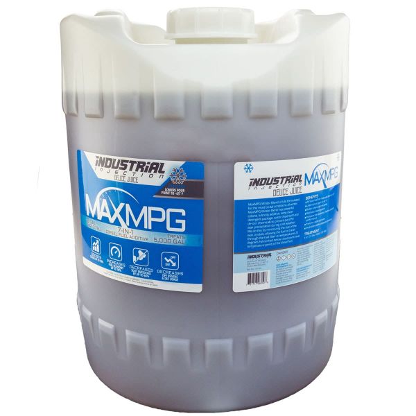 Picture of MaxMPG Winter Deuce Juice Additive 5 Gallon Container Industrial Injection