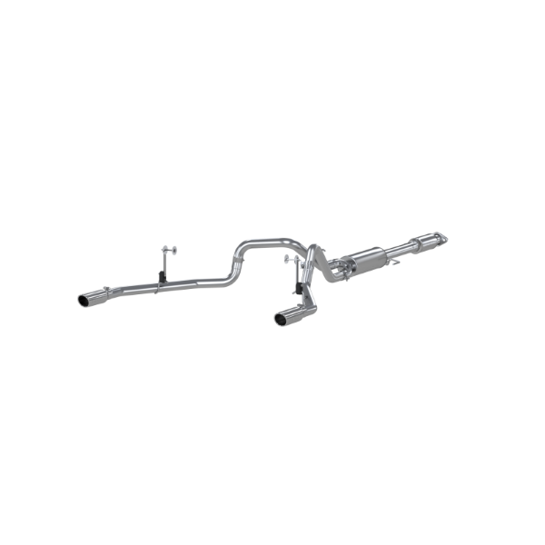Picture of 2.5 Inch Cat Back Exhaust System Dual Rear Exit For 15-20 Ford F-150 5.0L Aluminized Steel MBRP