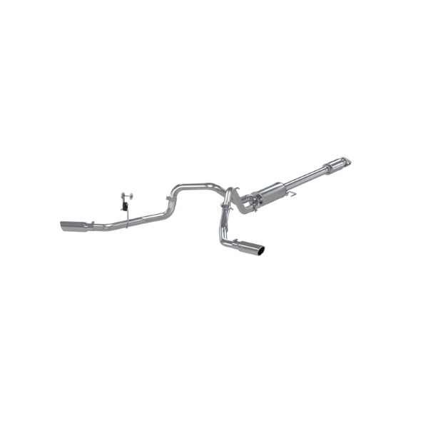 Picture of 2.5 Inch Cat Back Exhaust System Dual Side Exit For 15-20 Ford F-150 5.0L T409 Stainless Steel MBRP