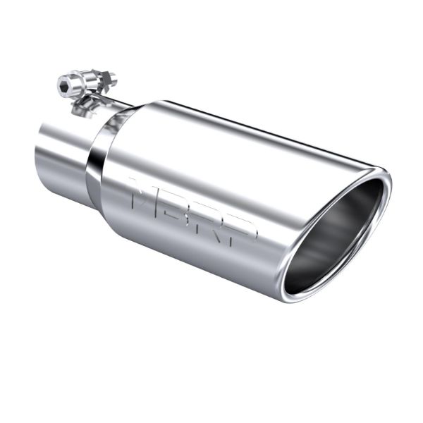 Picture of Universal 4 Inch Angled Cut Rolled End MBRP Pro Series Exhaust Tip MBRP