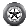 Picture of ET Street Front 15.0 Inch 27X6.00R15LT Black Sidewall Racing Bias Tire Mickey Thompson