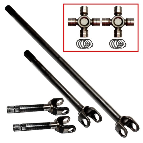 Picture of GM 8.5 Inch 4340 Chromoly Steel Front Axle Upgrade Kit Nitro Gear and Axle