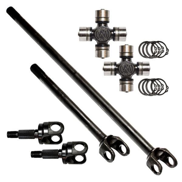Picture of Front Axle Kit with Nitro Excalibur U-Joints for Dana 30 2007-Present Jeep JK Nitro Gear & Axle