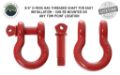 Picture of Recovery Shackle 3/4 Inch 4.75 Ton Steel Gloss Red Overland Vehicle Systems