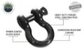 Picture of Recovery Shackle 3/4 Inch 4.75 Ton Steel Gloss Black Overland Vehicle Systems