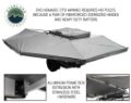Picture of Awning Tent 270 Degree Driver Side Dark Gray Cover With Black Cover Nomadic Overland Vehicle Systems