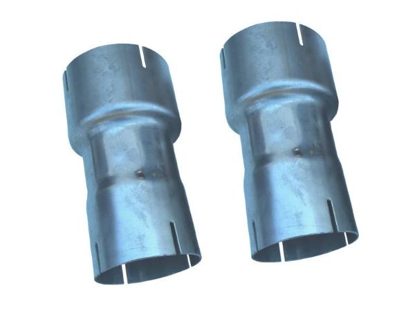 Picture of Exhaust Pipe Adapter 3 in - 2.5 in Hardware Not Incl Natural 409 Stainless Steel Pypes Exhaust