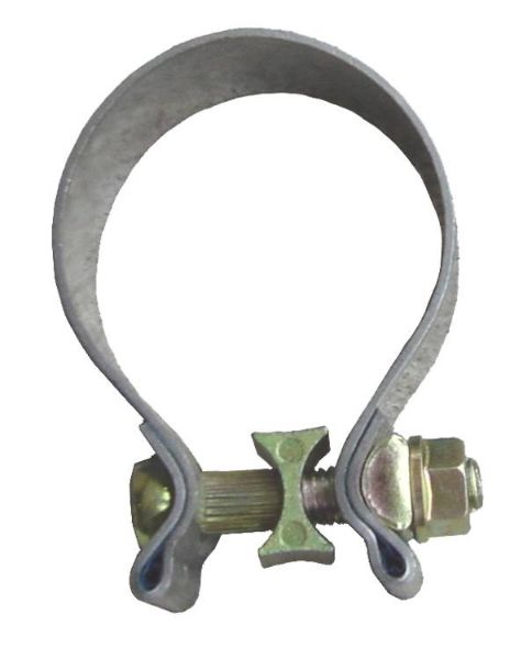 Picture of Exhaust Muffler Band Clamp 2.5 in x 1 in Natural 304 Stainless Steel Pypes Exhaust