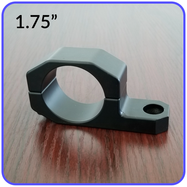 Picture of 1.75 Inch Inside Diameter Roll Cage Clamp Aluminum Black Anodized Pyramid LED Whips