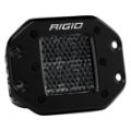 Picture of Spot Diffused Midnight Flush Mount Pair D-Series Pro RIGID Industries