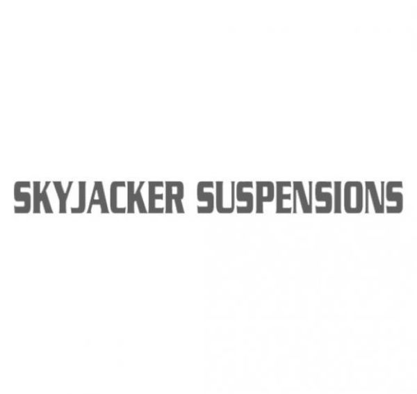 Picture of Skyjacker Suspensions Die-Cut Decal Silver 3.5 Inch X 30 Inch