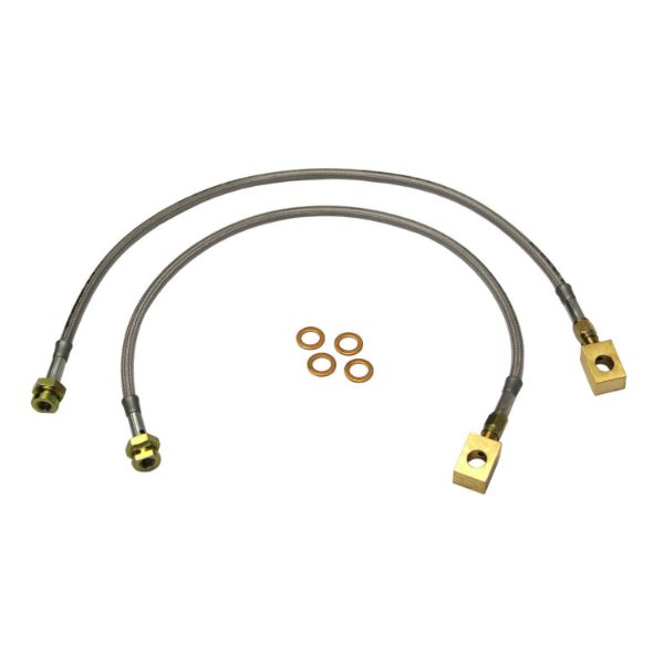 Picture of Jeep Stainless Steel Brake Line 75-81 Front Lift Height 2.5-5 Inch Pair Skyjacker