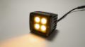 Picture of 2.0 Inch Square Cube Cree LED Lights Pair Black Series White/Amber W/Harness 79903 Southern Truck Lifts