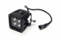 Picture of 3.0 X 3.0 Inch 16W Cube LED Light Flood 1,440 Lumens Each Black Series Southern Truck Lifts