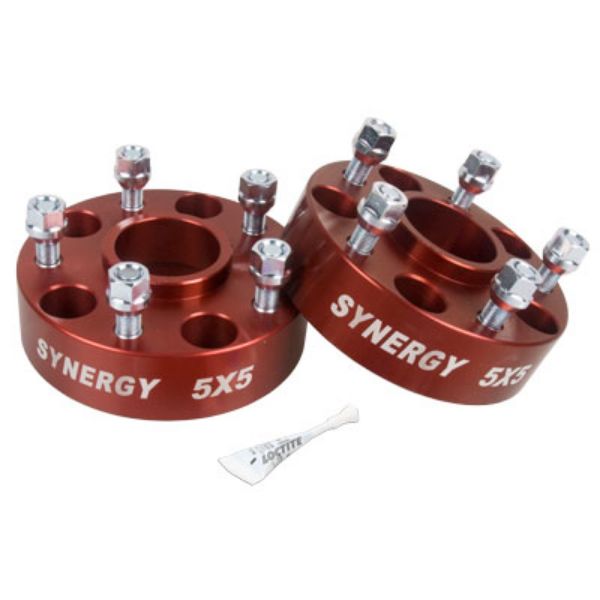 Picture of Jeep Hub Centric Wheel Spacers 5X5-1.75 Inch Width 1/2-20 UNF Stud Size Synergy MFG